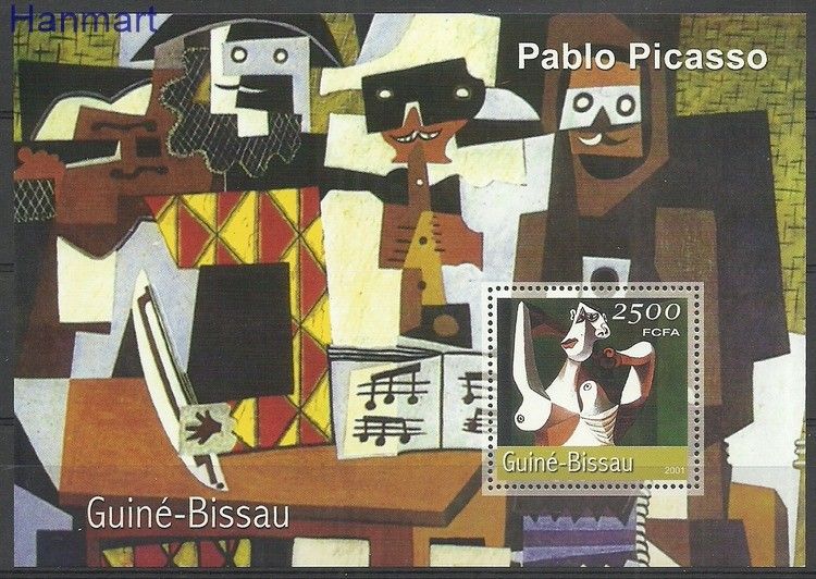 Znaczek Gwinea Bissau 2001 Mi bl338 Czyste **