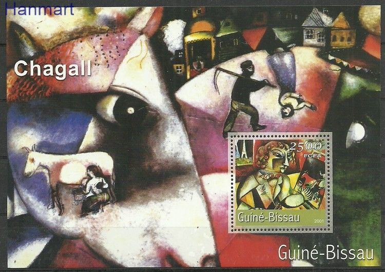 Znaczek Gwinea Bissau 2001 Mi bl340 Czyste **