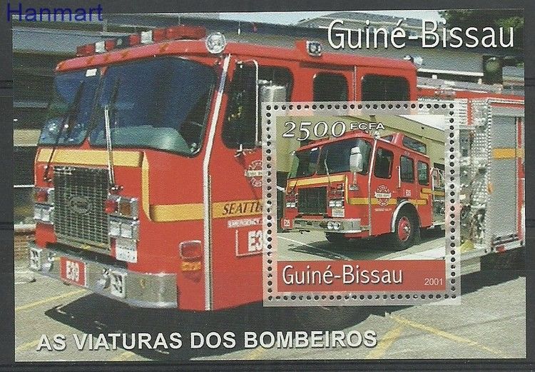 Znaczek Gwinea Bissau 2001 Mi bl353 Czyste **