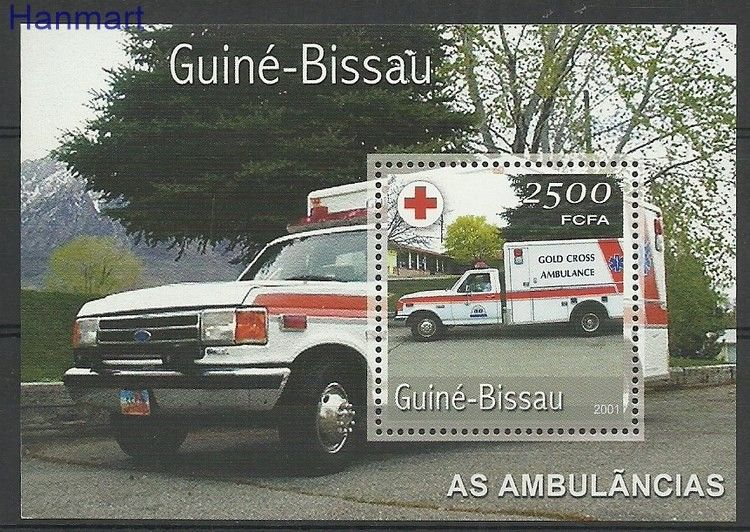 Znaczek Gwinea Bissau 2001 Mi bl355 Czyste **