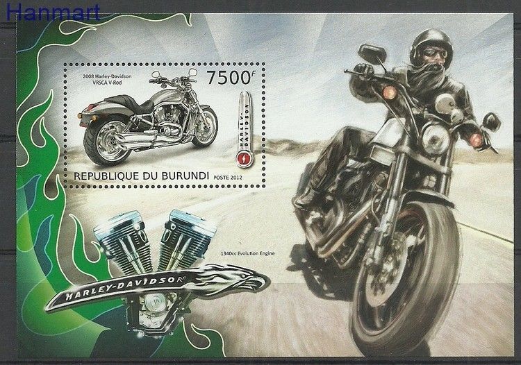 Znaczek Burundi 2012 Mi bl310 Czyste **