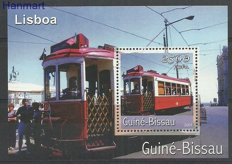 Znaczek Gwinea Bissau 2001 Mi bl365 Czyste **