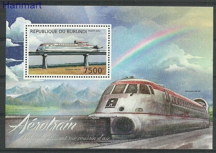 Znaczek Burundi 2012 Mi bl313 Czyste **