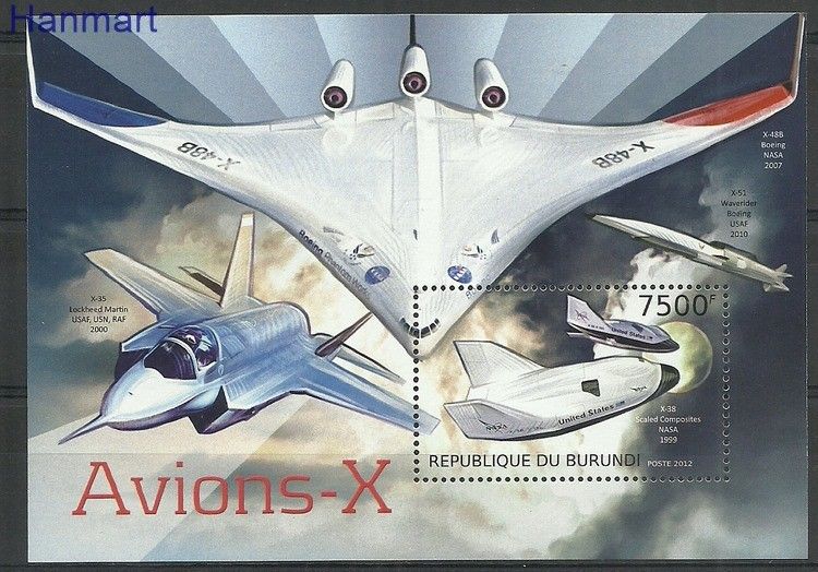 Znaczek Burundi 2012 Mi bl318 Czyste **