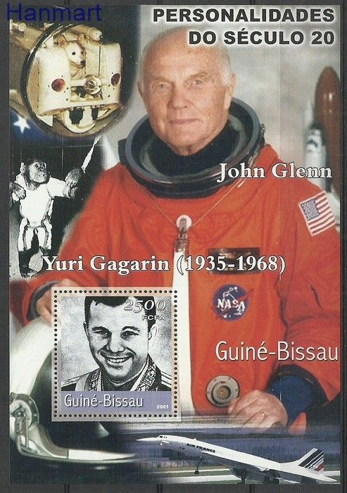 Znaczek Gwinea Bissau 2001 Mi bl374 Czyste **
