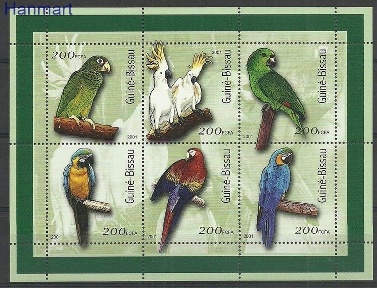 Znaczek Gwinea Bissau 2001 Mi ark1422-1427 Czyste **
