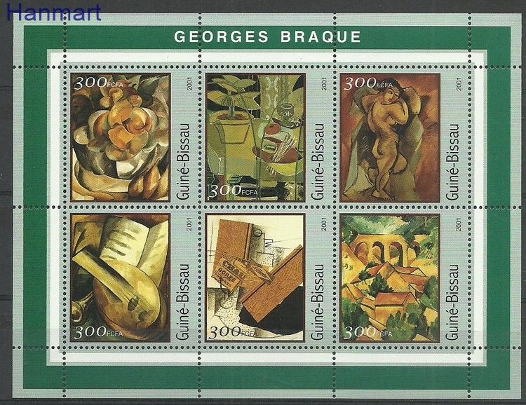 Znaczek Gwinea Bissau 2001 Mi ark1600-1605 Czyste **