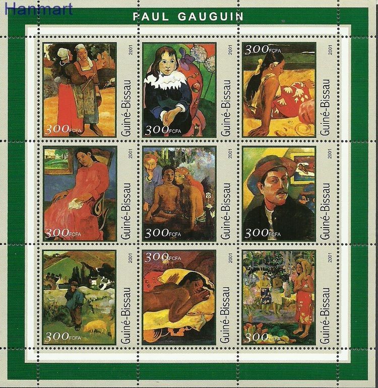 Znaczek Gwinea Bissau 2001 Mi ark1642-1650 Czyste **