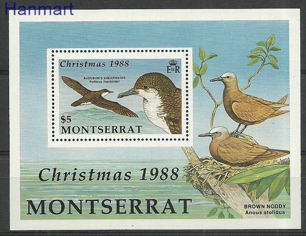 Znaczek Montserrat 1988 Mi bl50 Czyste **