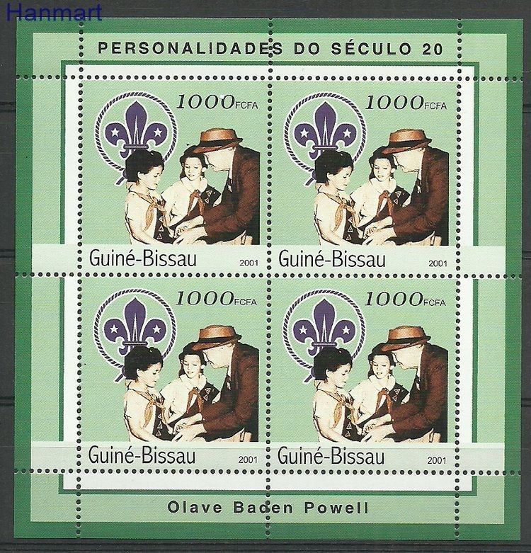 Znaczek Gwinea Bissau 2001 Mi ark1957 Czyste **