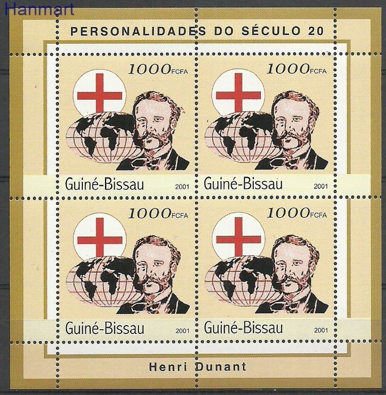 Znaczek Gwinea Bissau 2001 Mi ark1958 Czyste **
