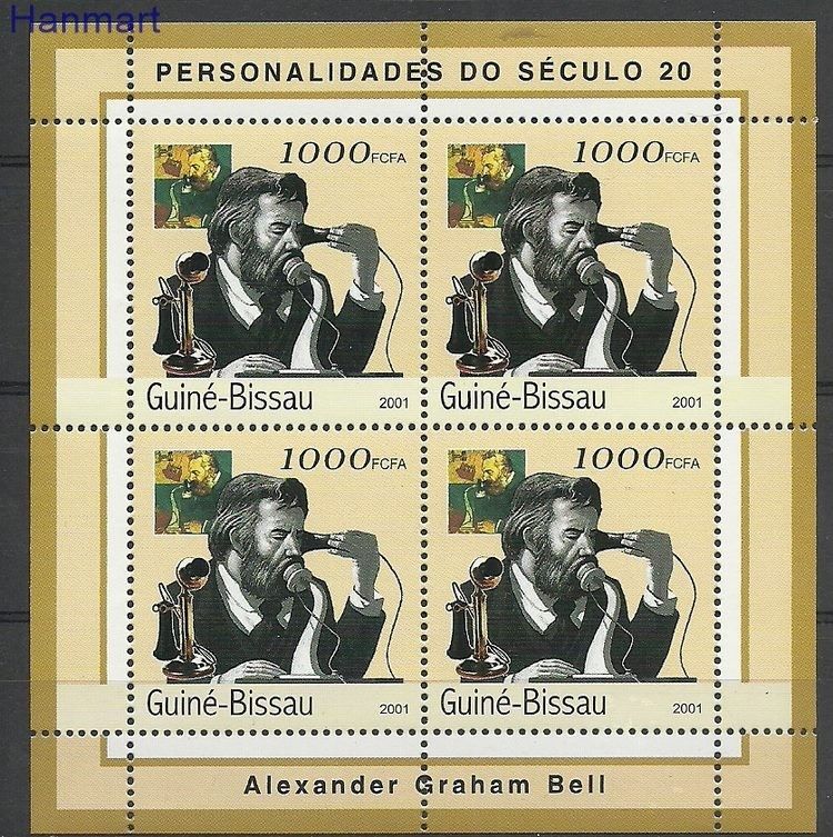 Znaczek Gwinea Bissau 2001 Mi ark1960 Czyste **