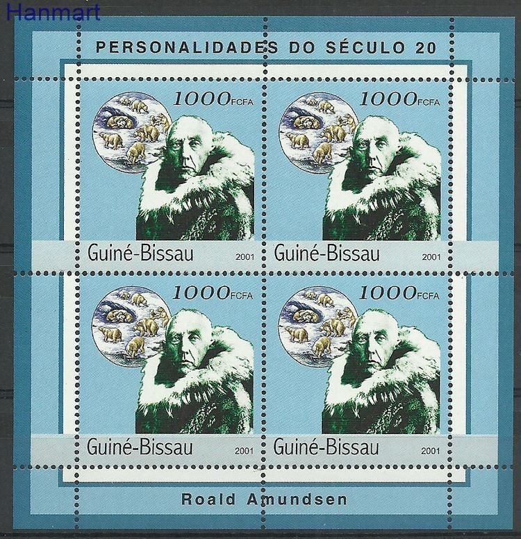 Znaczek Gwinea Bissau 2001 Mi ark1962 Czyste **