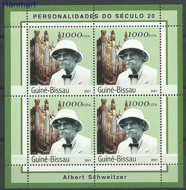 Znaczek Gwinea Bissau 2001 Mi ark1963 Czyste **