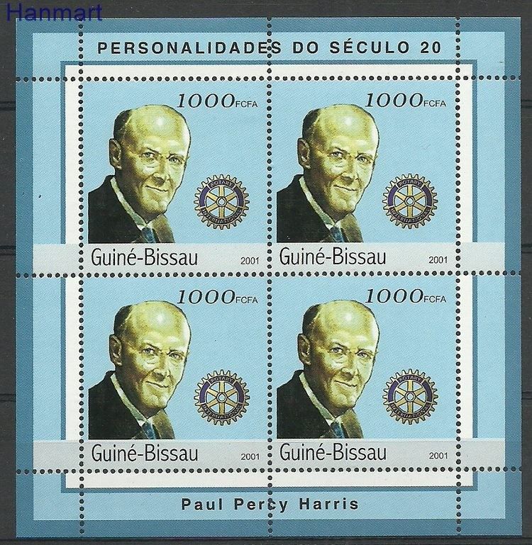 Znaczek Gwinea Bissau 2001 Mi ark1966 Czyste **