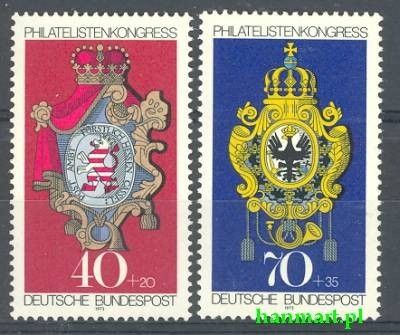 Znaczek Niemcy 1973 Mi 764-765 Czyste **