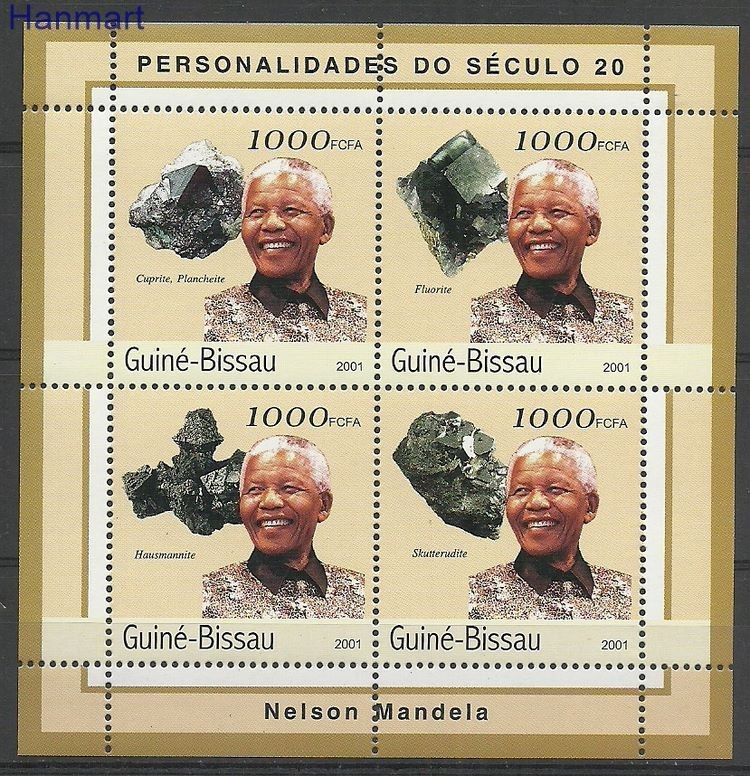Znaczek Gwinea Bissau 2001 Mi ark1980-1983 Czyste **