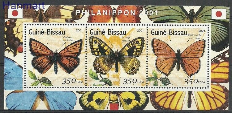 Znaczek Gwinea Bissau 2001 Mi dre1502-1504 Czyste **