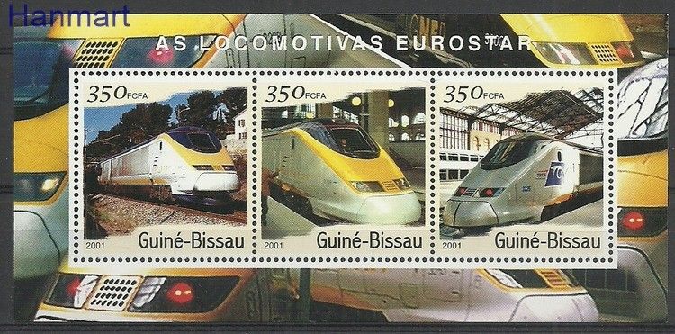 Znaczek Gwinea Bissau 2001 Mi dre1845-1847 Czyste **