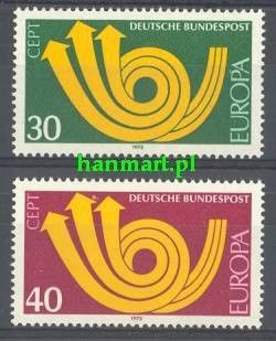 Znaczek Niemcy 1973 Mi 768-769 Czyste **