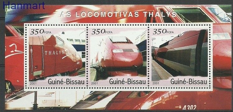 Znaczek Gwinea Bissau 2001 Mi dre1866-1868 Czyste **