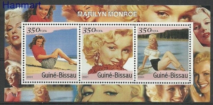 Znaczek Gwinea Bissau 2001 Mi dre1914-1916 Czyste **