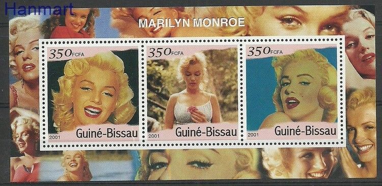 Znaczek Gwinea Bissau 2001 Mi dre1920-1922 Czyste **