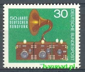 Znaczek Niemcy 1973 Mi 786 Czyste **