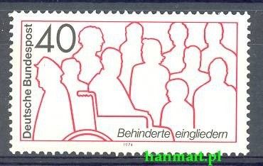 Znaczek Niemcy 1974 Mi 796 Czyste **