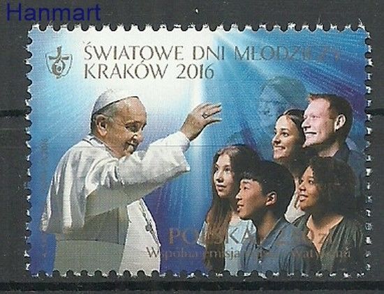 Znaczek Polska 2016 Mi 4832 Fi 4682 Czyste **
