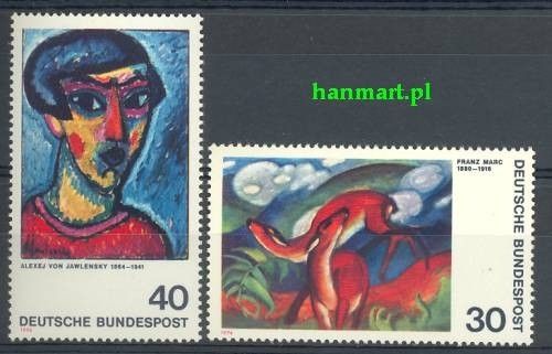 Znaczek Niemcy 1974 Mi 798-799 Czyste **