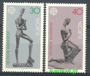 Znaczek Niemcy 1974 Mi 804-805 Czyste **