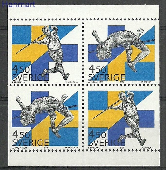 Znaczek Szwecja 1994 Mi h-blatt 223 Czyste **