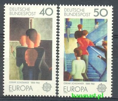 Znaczek Niemcy 1975 Mi 840-841 Czyste **
