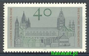 Znaczek Niemcy 1975 Mi 845 Czyste **