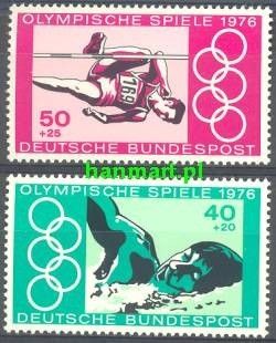 Znaczek Niemcy 1976 Mi 886-887 Czyste **
