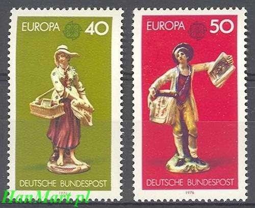 Znaczek Niemcy 1976 Mi 890-891 Czyste **