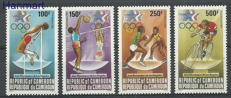 Znaczek Kamerun 1984 Mi 1036-1039 Czyste **