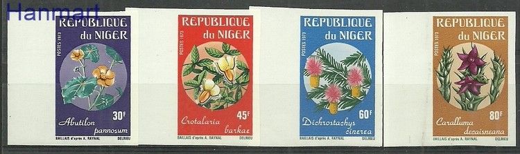Znaczek Niger 1973 Mi 365-368B Czyste **