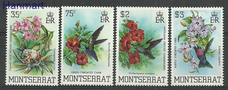 Znaczek Montserrat 1983 Mi 507-510 Czyste **