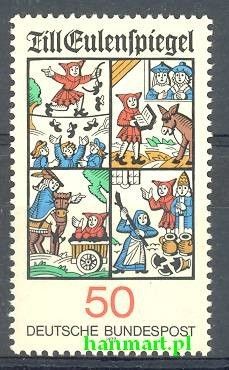 Znaczek Niemcy 1977 Mi 922 Czyste **