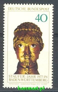 Znaczek Niemcy 1977 Mi 933 Czyste **