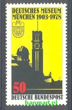 Znaczek Niemcy 1978 Mi 963 Czyste **