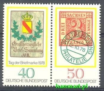 Znaczek Niemcy 1978 Mi 980-981 Czyste **