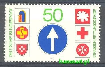 Znaczek Niemcy 1979 Mi 1004 Czyste **
