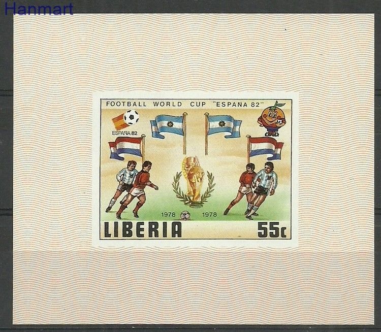 Znaczek Liberia 1981 Mi 1192B Czyste **