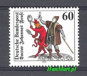 Znaczek Niemcy 1979 Mi 1030 Czyste **