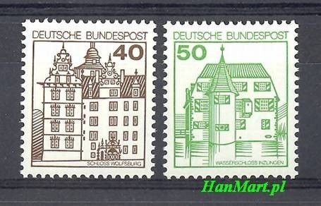 Znaczek Niemcy 1980 Mi 1037-1038 Czyste **
