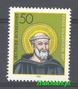 Znaczek Niemcy 1980 Mi 1055 Czyste **