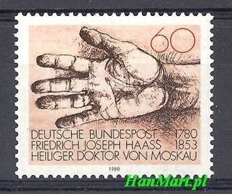 Znaczek Niemcy 1980 Mi 1056 Czyste **